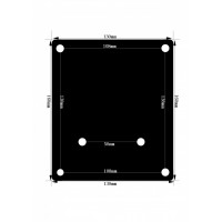 铁皮冲压件底板底座加工