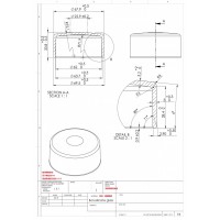 高硼硅水表机芯玻璃罩加工