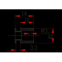 自动车床加工五金件