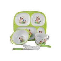 塑料儿童餐具套装加工