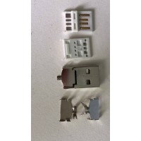 USB A公三件套加工