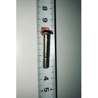 半圆头半牙螺丝加工