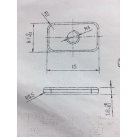 非标方形螺母加工