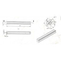 折边机下模加工