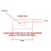 透明塑料挂钩加工
