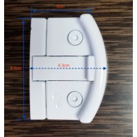 不锈钢玻璃门锁加工