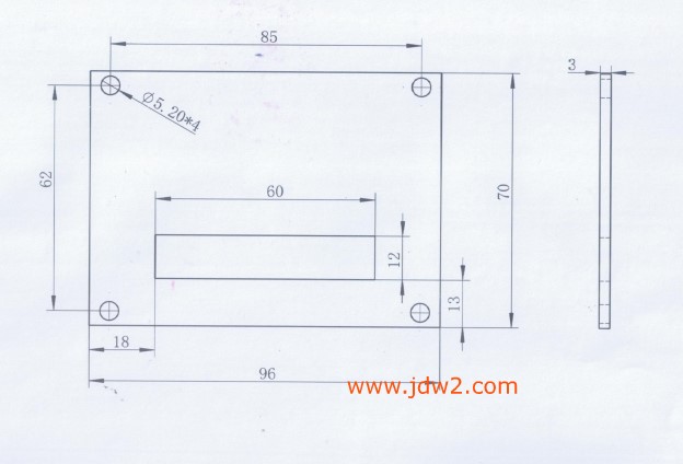 不锈钢304板.激光切割：70&times;96&times;3数量100块.2019.06.28.