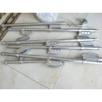 铝合金独角梯 铝合金折叠式蜈蚣梯 铝合金蜈蚣梯，检修蜈蚣梯