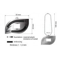 uv塑料合金挂件吊坠垂饰饰坠加工