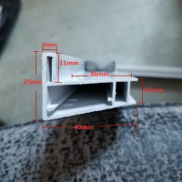 相框塑料ABS线条加工