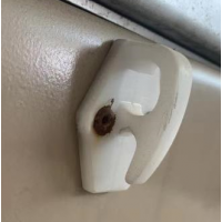 白色塑料挂钩加工