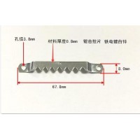 相框三角挂扣/锯齿挂片加工