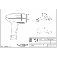 扫描枪上下盖加工
