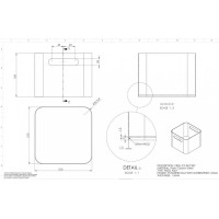 金属和亚克力盒子定做加工