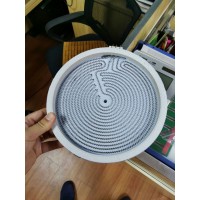 圆形发热盘加工