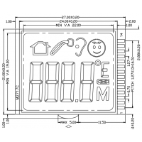 额温枪液晶屏加工