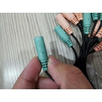 一分二转接线加工