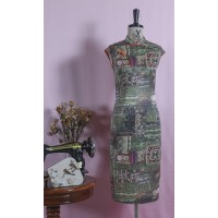 萍灵绣女装旗袍，彰显女性的气质美丽。