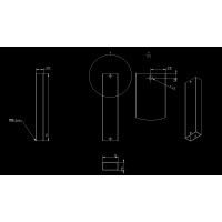 不锈钢方管矩形管裁切打孔加工