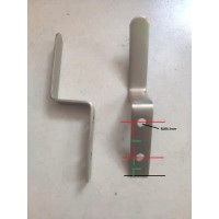 定制加工镀彩折弯小铁片