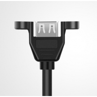 usb延长线带耳朵加工