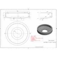旋转转盘铸件加工