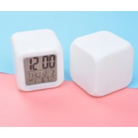 七彩变色闹钟加工