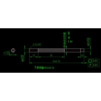 不锈钢轴打筋加工