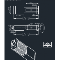 英规插脚 银脚加工