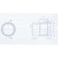 不锈钢304管套加工