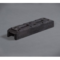 临时护栏用橡胶底座加工