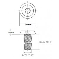 内六角非标螺钉加工