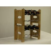 DIY木制红酒架加工