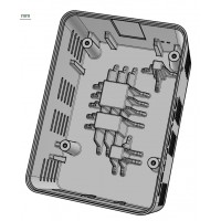 插座盒铝压铸件表面黑色氧化加工