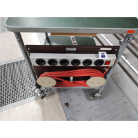 防静电小推车带插排加工