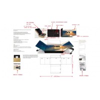 飞机盒+展开盒 包装加工