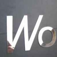 粘贴式镶嵌式不锈钢LOGO定制