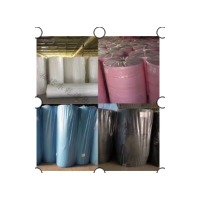 福建泉州厂家直销蓝白双S无纺布口罩布料 出口