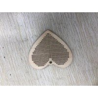 木制爱心片加工