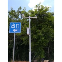 室外监控立杆防雷 监控立杆施工标准 监控杆效果图