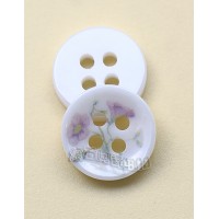 黛石民族风印花陶瓷纽扣 衬衫开衫辅料