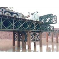 钢便桥租赁-「沧顺路桥」贝雷桥@轻便桥@贝雷片租赁@河南郑州