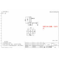 不锈钢304螺母加工