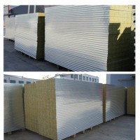 机制格音双面铁皮岩棉板泡沫板生产厂家