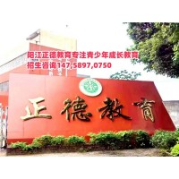 广东阳江正德教育,广东叛逆孩子成长教育中心