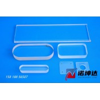 定制小片玻璃钢化耐温玻璃透明玻璃视窗玻璃隔板圆形方形玻璃板