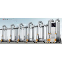 超市电动伸缩门河北生产厂家酒店电动伸缩门厂家安装