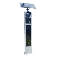 太阳能来车预警哨兵，来车预警超速抓拍设备 智能交通设备