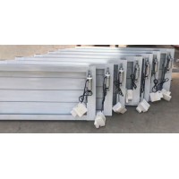 空调罩，铝合金电动手动外机罩，锌钢百叶窗空调罩生产厂家