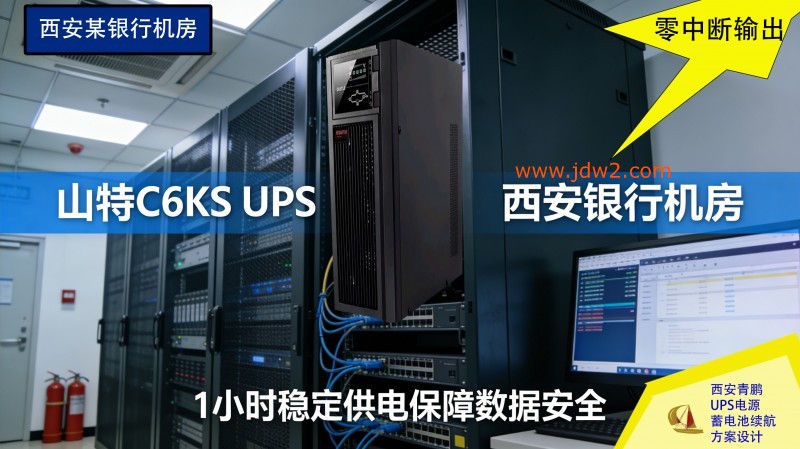 25.山特 C6KS UPS 银行设备 1 小时供电5